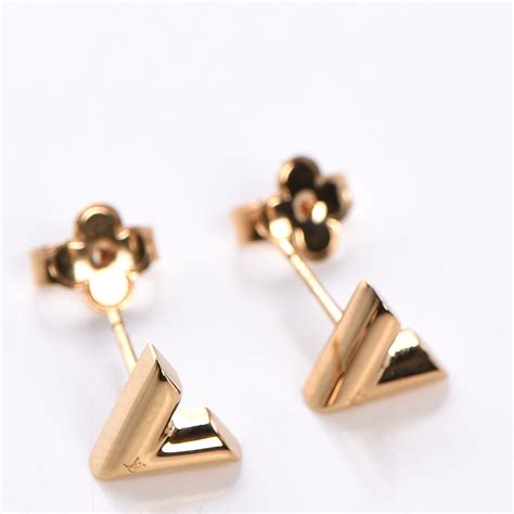 orecchini v louis vuitton|Essential V Stud Earrings . .